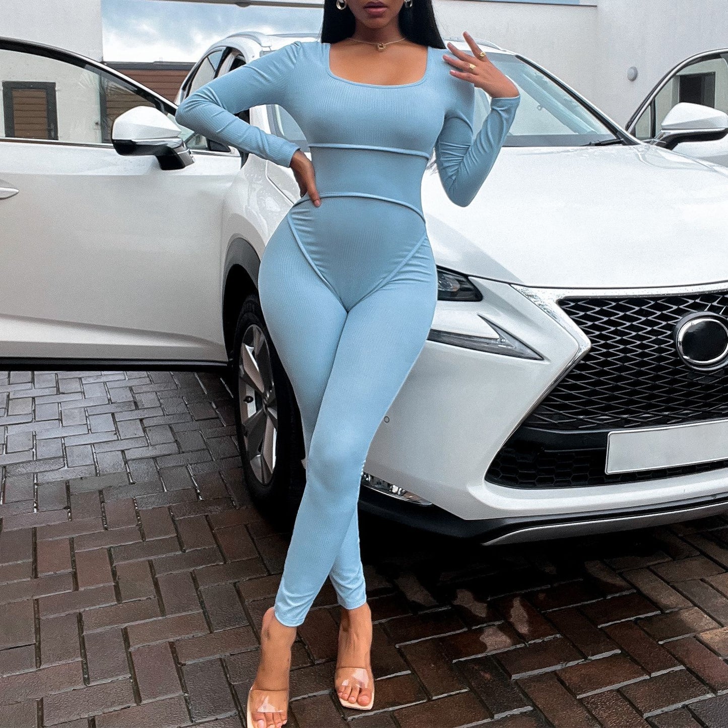 Women's Fashion Slim Slim Bodysuit