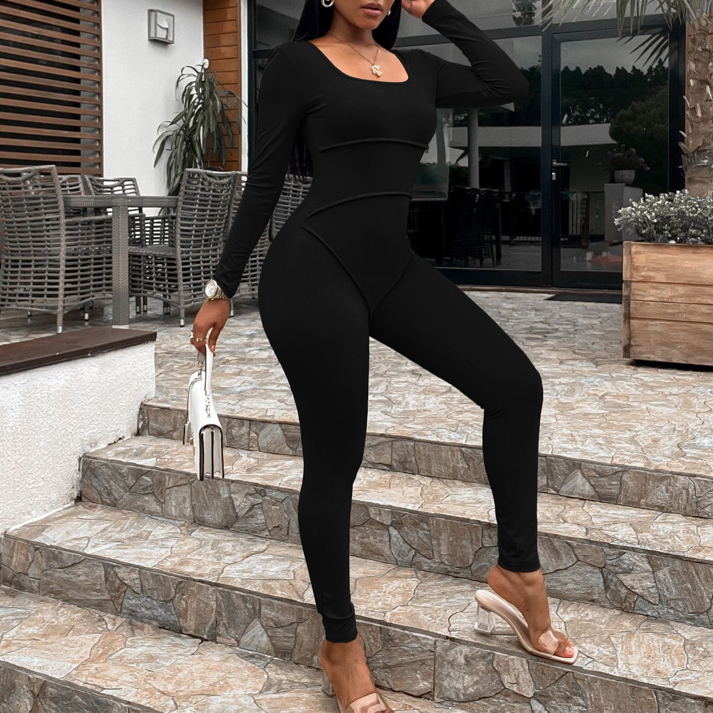 Women's Fashion Slim Slim Bodysuit