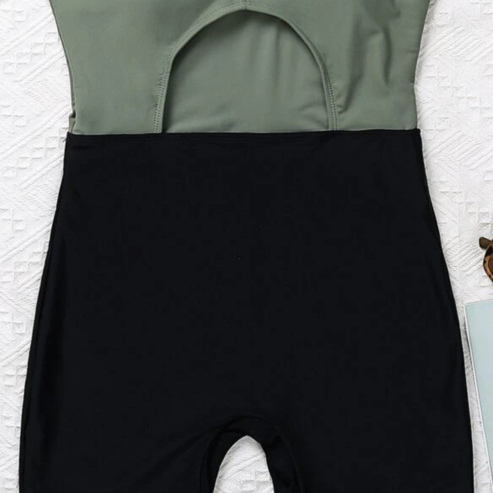 Women's Hollow Siamese Swimsuit Bikini