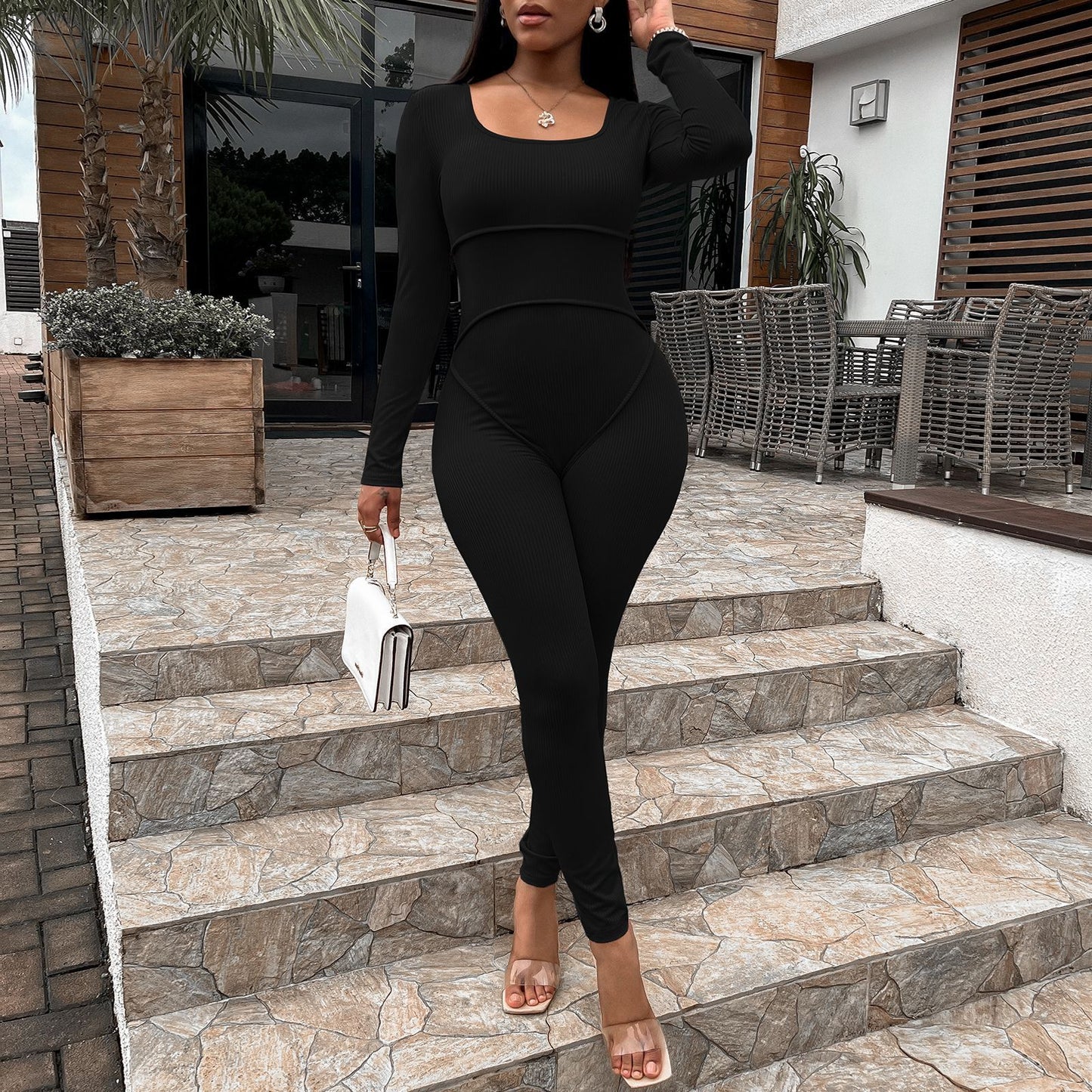 Women's Fashion Slim Slim Bodysuit